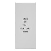 Evil Moon Steampunk Calendar Rack Card Werbekarte (Hinten)