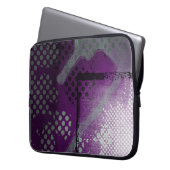 Evil Moon Steampunk Laptop Computer Sleeve (Vorderseite Links)