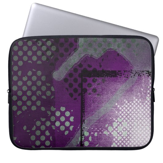 Evil Moon Steampunk Laptop Computer Sleeve (Vorderseite)