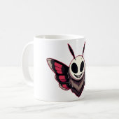 Evil Moth - Mothman Cryptid Kaffeetasse (Vorderseite Links)
