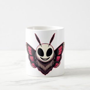 Evil Moth - Mothman Cryptid Kaffeetasse