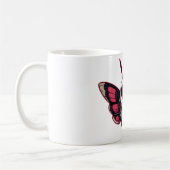 Evil Moth - Mothman Cryptid Kaffeetasse (Links)