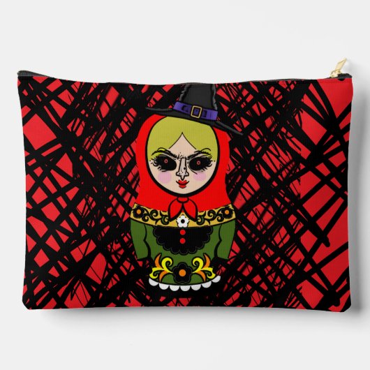 Evil Nesting Doll Zubehörtasche (Rückseite)