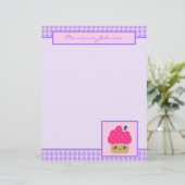 Evil Niedlich Cupcake Kawaii Stationery Große (Stehend Vorderseite)