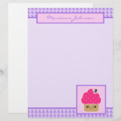 Evil Niedlich Cupcake Kawaii Stationery Große (Vorne/Hinten)