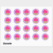 Evil Niedlich Kawaii Cupcake Death Stickers (Blatt)