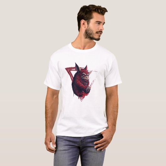 Evil Ninja Donkey T-Shirt (Vorne ganz)