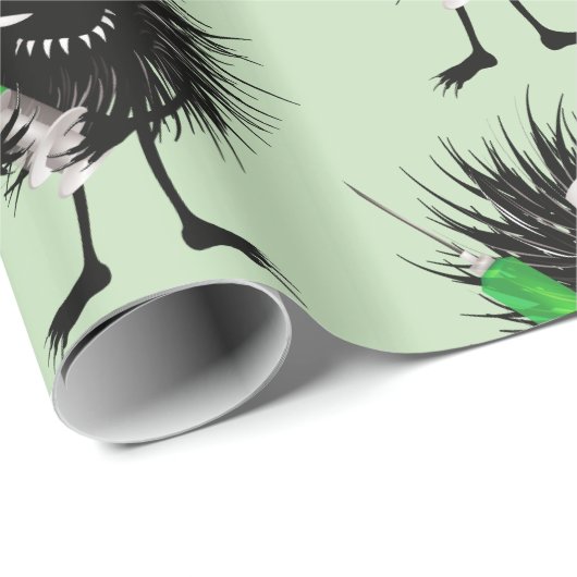 Evil Nurse Meme Dark Spaß Funny Medical Geschenkpapier (Rolleneckpunkt)