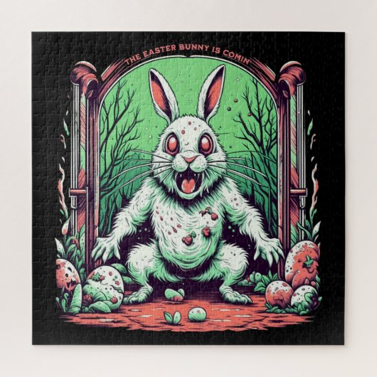Evil Oaster Bunny Horror Puzzle (Vertikal)