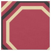 Evil Octagon Pattern Stoff (Nahaufnahme)