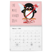 EVIL PENGUIN™ Cartoon CALENDAR 2012 Kalender (Feb 2026)