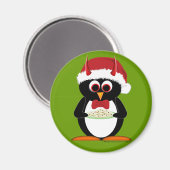 Evil Penguin Kleine Geschenk Magnete Magnet (Vorderseite/Rückseite)