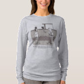 Evil Perm women gray long sleeve shirt (Vorderseite)