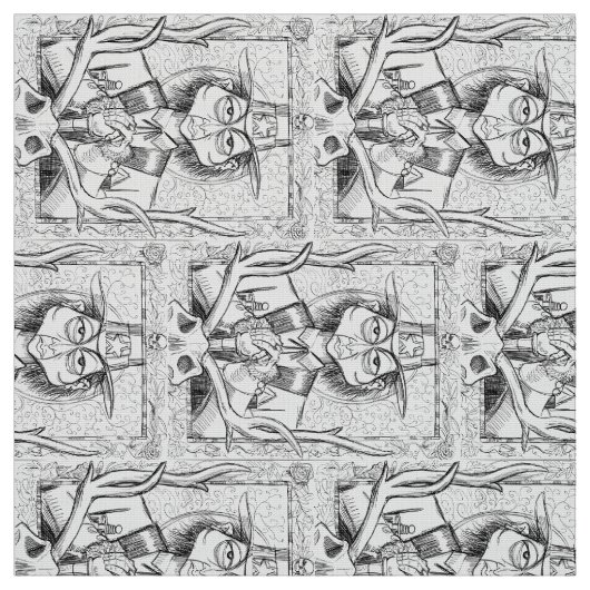 Evil PilGrimm Stoff (Muster)