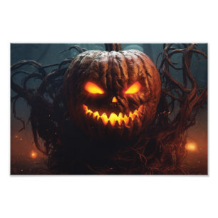 Evil Pumpkin Fotodruck