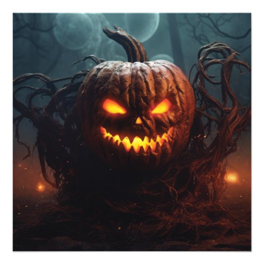 Evil Pumpkin Fotodruck (Vorne)