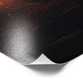 Evil Pumpkin Fotodruck (Ecke)