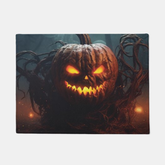 Evil Pumpkin Fußmatte (Vorderseite)