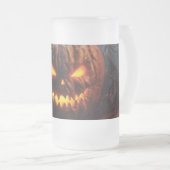 Evil Pumpkin Mattglas Bierglas (VorderseiteRechts)