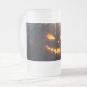 Evil Pumpkin Mattglas Bierglas (Vorderseite Links)