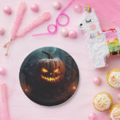 Evil Pumpkin Pappteller (Party)