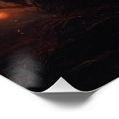 Evil Pumpkin Poster (Ecke)