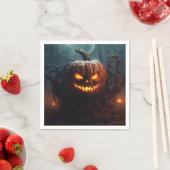 Evil Pumpkin Serviette (Beispiel)