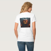 Evil Pumpkin T-Shirt (Rückseite Vollansicht)