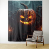 Evil Pumpkin Wandteppich (Beispiel)