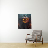 Evil Pumpkin Wandteppich (Beispiel)