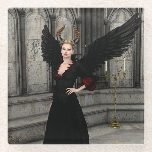 Evil Queen Glasuntersetzer (Vorderseite)