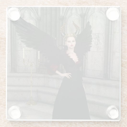 Evil Queen Glasuntersetzer (Rückseite)