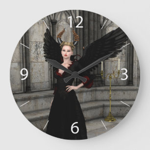 Evil Queen Große Wanduhr