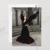 Evil Queen Postkarte (Vorne/Hinten)