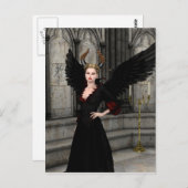 Evil Queen Postkarte (Vorne/Hinten)