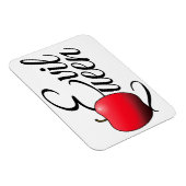 Evil Queen Red Apple Magnet (Rechte Seite)