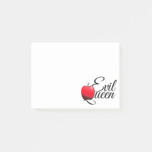 Evil Queen Red Apple Post-it Klebezettel