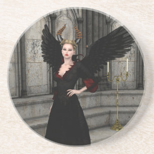 Evil Queen Sandstein Untersetzer
