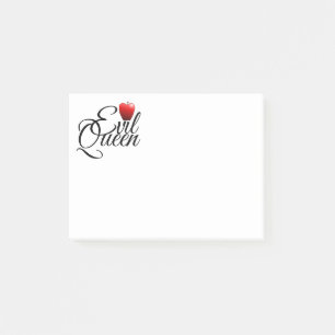 Evil Queen Small Apple Post-It Notes Klebezettel