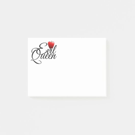 Evil Queen Small Apple Post-It Notes Klebezettel (Vorderseite)