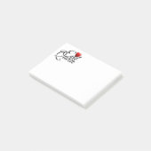 Evil Queen Small Apple Post-It Notes Post-it Klebezettel (angewinkelt)