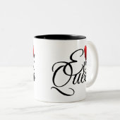 Evil Queen Small Apple Zweifarbige Tasse (VorderseiteRechts)
