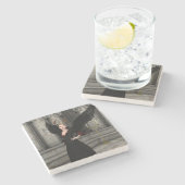 Evil Queen Steinuntersetzer (Seitenansicht)