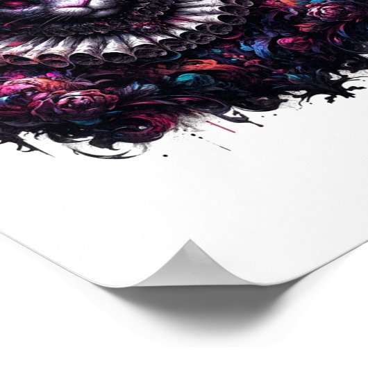 Evil Rabbit Poster (Ecke)