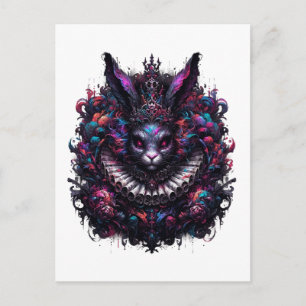 Evil Rabbit Postkarte