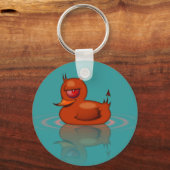 Evil Rubber Duck Schlüsselanhänger (Vorderseite)