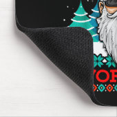 Evil Santa Where's My Favorite Ho Funny Ugly Chris Mousepad (Ecke)
