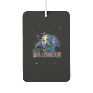 Evil Skeleton in Scary Dark Night Halloween Autolufterfrischer