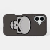 Evil Skull Design iPhone 16 Hülle (Rückseite (Horizontal))