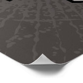 Evil Skull Design Poster (Ecke)